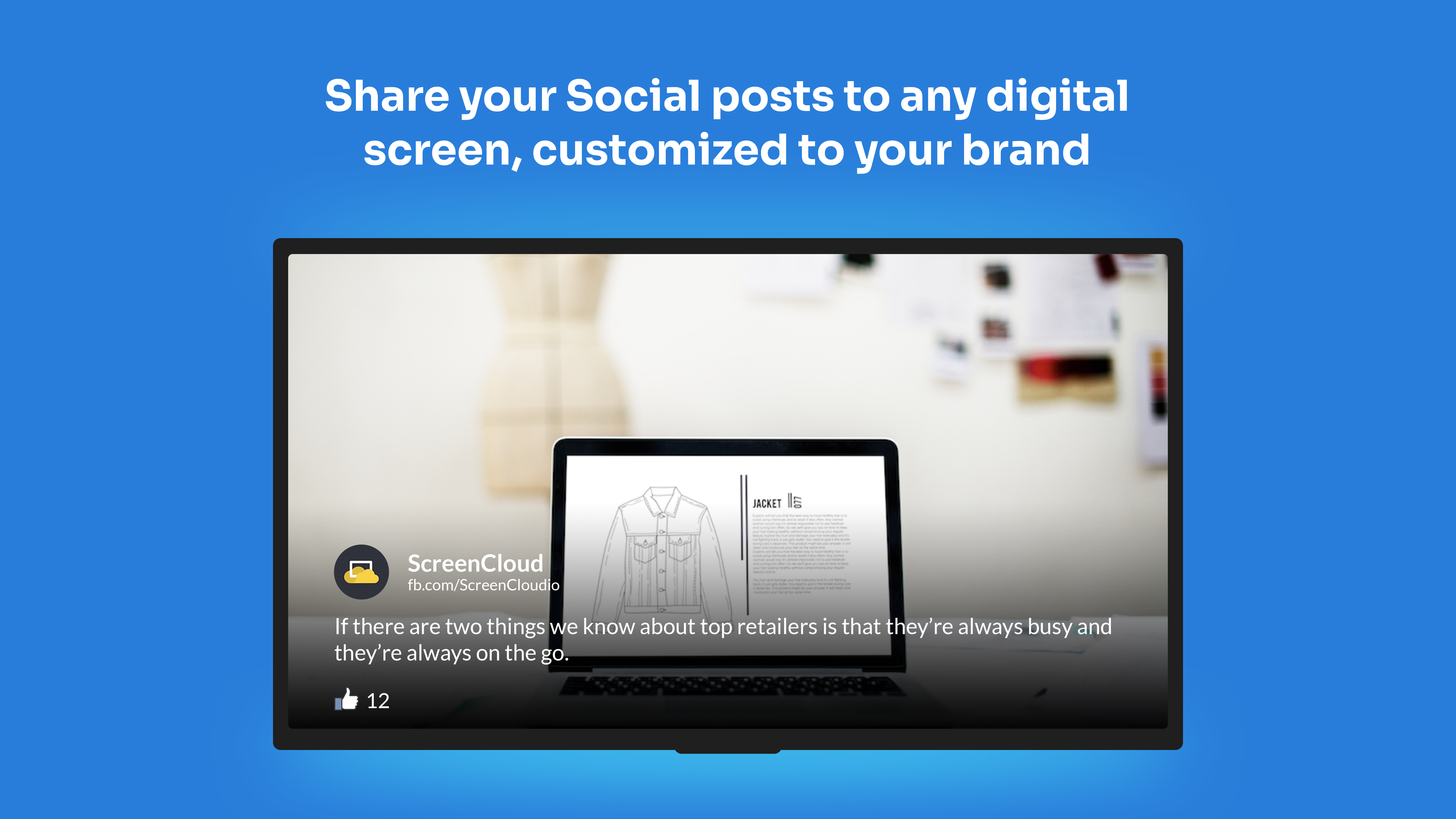 Facebook Digital Sign Digital Signage Solution